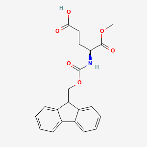 Fmoc-Glu-OMe structure, CAS 145038-49-9