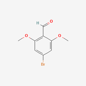 4-BroMo-2,6-diMethoxybenzaldehyde structure, CAS 1354050-38-6