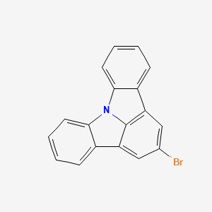 2-broMoindolo[3,2,1-jk]carbazole structure, CAS 1174032-81-5