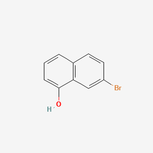 7-Bromo-1-hydroxynaphthalene structure, CAS 91270-69-8