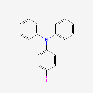 N-(4-IODOPHENYL)-N-PHENYLBENZENAMINE structure, CAS 38257-52-2