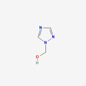 1-Hydroxymethyl-1,2,4-triazole structure, CAS 74205-82-6