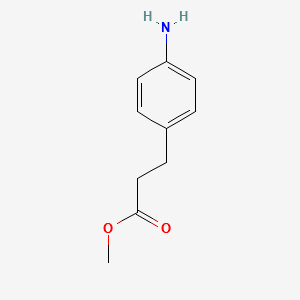 Methyl 3-(4-aMinophenyl)propionate structure, CAS 35418-07-6