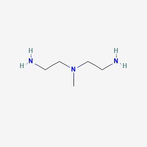 N-METHYL-2,2'-DIAMINODIETHYLAMINE structure, CAS 4097-88-5
