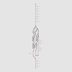 1,3-DIOCTYLOXYCALIX[4!ARENECROWN-6 structure, CAS 161282-97-9