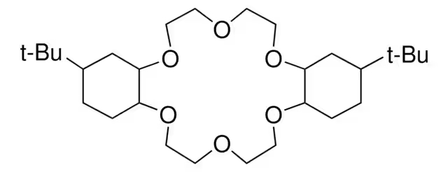 4',4''(5'')-DI-TERT-BUTYLDIBENZO-18-CROWN-6 structure, CAS 29471-17-8