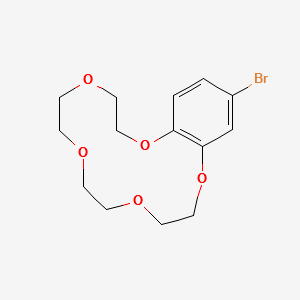 4'-BROMOBENZO-15-CROWN 5-ETHER structure, CAS 60835-72-5