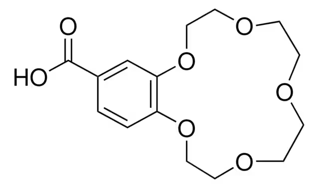(BENZO-15-CROWN 5-ETHER)-4'-CARBOXYLIC ACID structure, CAS 56683-55-7