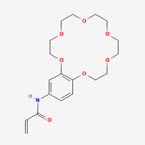 4-ACRYLAMIDOBENZO-18-CROWN-6 structure, CAS 68865-32-7