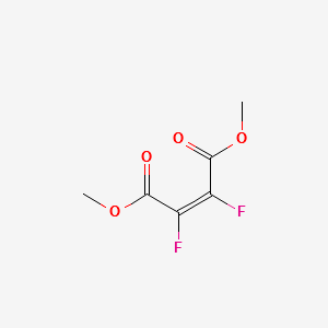 dimethyl 2,3-difluoromaleate structure, CAS 39774-02-2