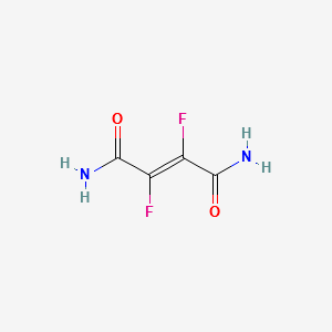 2,3-difluorofumaramide structure, CAS 669-83-0