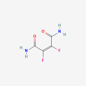 2,3-difluoromaleamide structure, CAS 14703-27-6