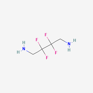 2,2,3,3-tetrafluoroputrescine structure, CAS 356-56-9
