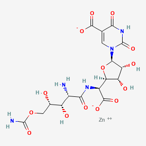 Polyoxin D zinc salt structure, CAS 146659-78-1