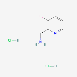 2-AMINOMETHYL-3-FLUOROPYRIDINE DIHYDROCHLORIDE structure, CAS 312904-49-7