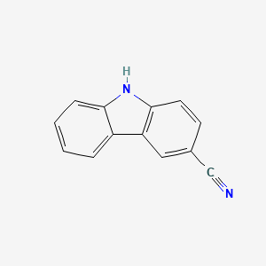 9H-carbazole-3-carbonitrile structure, CAS 57102-93-9