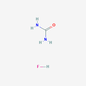 Hydrogen Fluoride Urea complex structure, CAS 24926-15-6