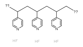 POLY-4-VINYLPYRIDINIUM POLY(HYDROGEN FLUORIDE structure, CAS 130495-33-9