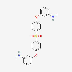 4,4'-BIS(3-AMINOPHENOXY)DIPHENYL SULFONE structure, CAS 30203-11-3