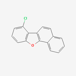 7-chloronaphtho[1,2-b]benzofuran structure, CAS 2411141-56-3