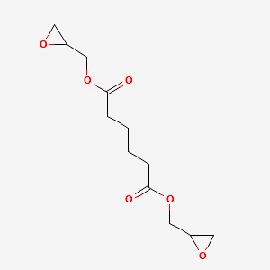 bis(2,3-epoxypropyl) adipate structure, CAS 2754-17-8