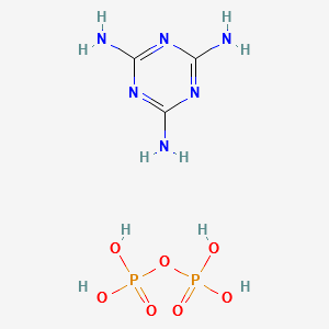 Melamine Pyrophosphate structure, CAS 15541-60-3