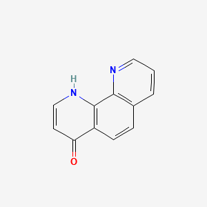 1,10-Phenanthrolin-4-ol structure, CAS 23443-31-4