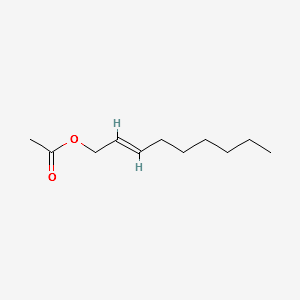 2-NONENYLACETATE structure, CAS 30418-89-4