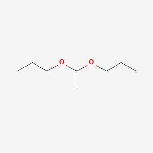 ACETALDEHYDE DIPROPYL ACETAL structure, CAS 105-82-8