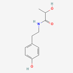 (+/-)-N-LACTOYL TYRAMINE structure, CAS 781674-18-8