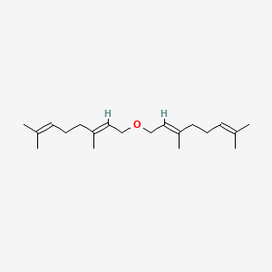 (2E,6E)-1,1'-oxybis[3,7-dimethylocta-2,6-diene] structure, CAS 31147-36-1