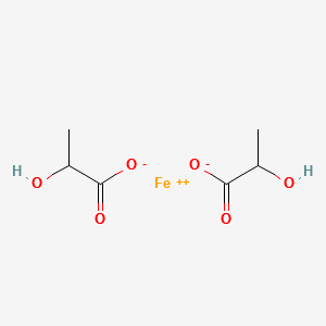 (S)-bis(lactato-O1,O2)iron structure, CAS 85993-25-5