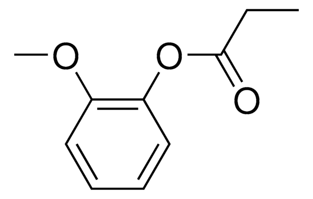 (2-methoxyphenyl) propanoate structure, CAS 7598-60-9