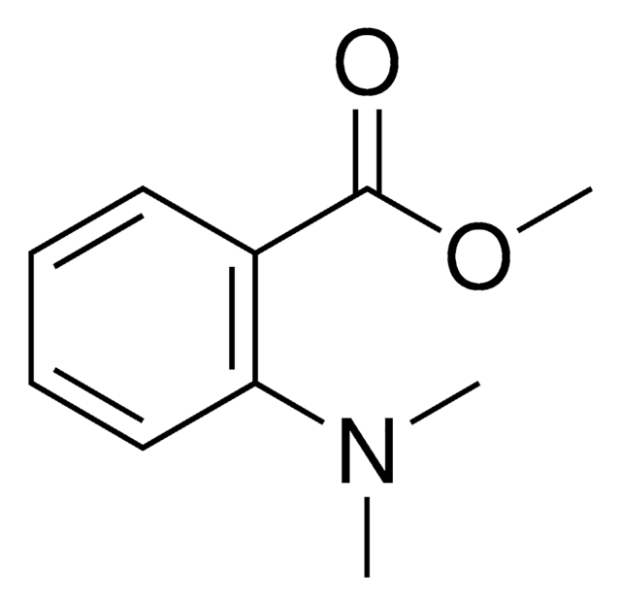 N,N-DIMETHYLANTHRANILIC ACID METHYL ESTER structure, CAS 10072-05-6
