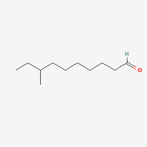 (+/-)-8-METHYLDECANAL structure, CAS 127793-88-8