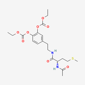 Docarpamine structure, CAS 74639-40-0