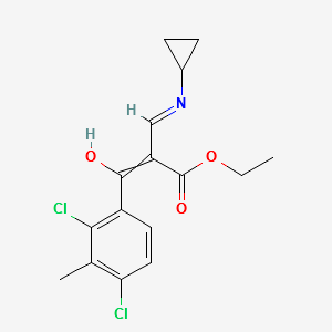 Ozenoxacin intermediate structure, CAS 103877-38-9