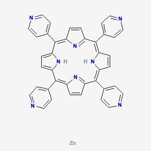 ZINC 5,10,15,20-TETRA(4-PYRIDYL)-21 H,23 H-PORPHINE structure, CAS 31183-11-6
