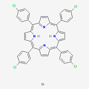 meso-Tetrakis(4-chlorophenyl)porphyrin-Ni(II) structure, CAS 57774-14-8