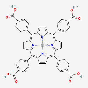 TCPP-Ni(2+) structure, CAS 41699-92-7