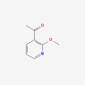 Ethanone, 1-(2-methoxy-3-pyridinyl)- (9CI) structure, CAS 131674-40-3