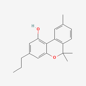 Cannabivarol structure, CAS 33745-21-0
