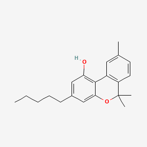 CANNABINOL structure, CAS 521-35-7