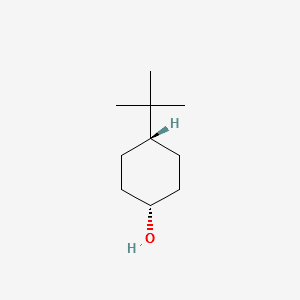 TRANS-4-TERT-BUTYLCYCLOHEXANOL structure, CAS 21862-63-5
