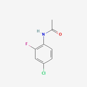4'-CHLORO-2'-FLUOROACETANILIDE structure, CAS 59280-70-5