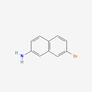 2-Naphthalenamine,7-bromo-(9CI) structure, CAS 590417-30-4