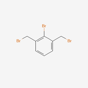 2-bromo-1,3-bis(bromomethyl)benzene structure, CAS 25006-88-6