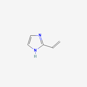 2-VINYLIMIDAZOLE structure, CAS 43129-93-7