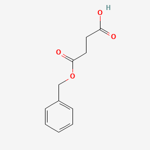 SUCCINIC ACID MONOBENZYL ESTER structure, CAS 103-40-2