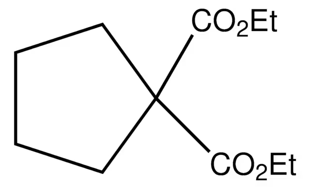 diethyl 1,1-cyclopentanedicarboxylate structure, CAS 4167-77-5